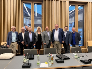 Erste Stadtratssitzung im neuen Rathaus